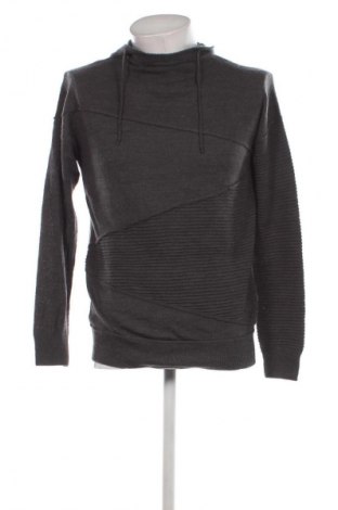 Herrenpullover Gaudi Jeans, Größe M, Farbe Grau, Preis 43,29 €