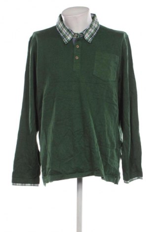 Herrenpullover Henson & Henson, Größe XXL, Farbe Grün, Preis 9,49 €