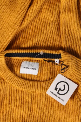 Męski sweter Jack & Jones, Rozmiar M, Kolor Żółty, Cena 52,99 zł