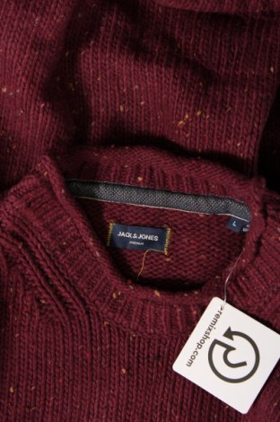 Herrenpullover Jack & Jones PREMIUM, Größe L, Farbe Rot, Preis 12,29 €