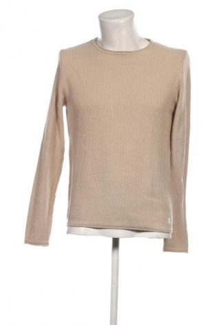 Herrenpullover Jack & Jones PREMIUM, Größe M, Farbe Beige, Preis 9,99 €