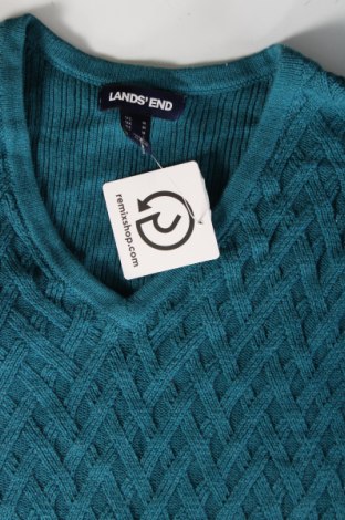 Męski sweter Lands' End, Rozmiar M, Kolor Niebieski, Cena 15,99 zł