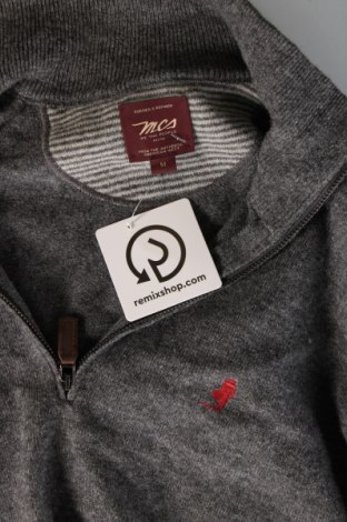 Herrenpullover Mds, Größe M, Farbe Grau, Preis € 9,29