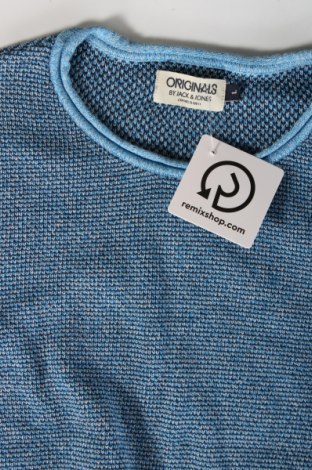 Herrenpullover Originals By Jack & Jones, Größe L, Farbe Blau, Preis € 10,99