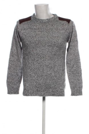 Herrenpullover Piazza Italia, Größe L, Farbe Grau, Preis 9,49 €