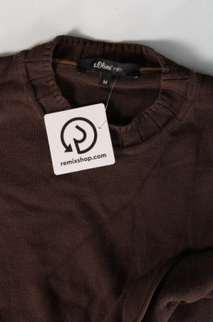 Herrenpullover S.Oliver, Größe M, Farbe Braun, Preis € 10,99