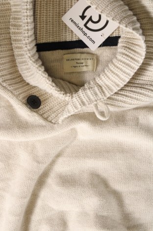 Herrenpullover Selected Homme, Größe XL, Farbe Beige, Preis € 14,99