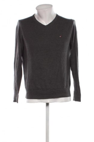 Herrenpullover Tommy Hilfiger, Größe M, Farbe Grau, Preis 34,49 €