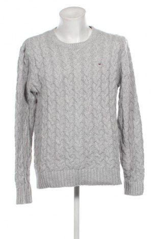 Herrenpullover Tommy Jeans, Größe M, Farbe Grau, Preis 33,99 €