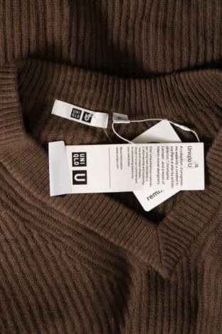 Ανδρικό πουλόβερ Uniqlo, Μέγεθος XL, Χρώμα Καφέ, Τιμή 21,99 €