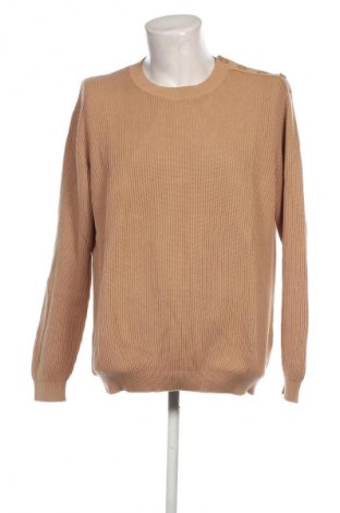 Herrenpullover United Colors Of Benetton, Größe XL, Farbe Braun, Preis € 18,49