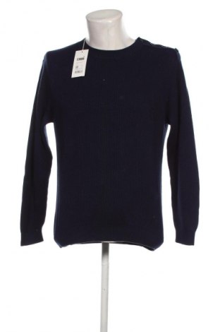 Herrenpullover United Colors Of Benetton, Größe M, Farbe Blau, Preis 18,49 €