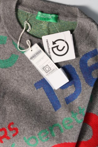 Herrenpullover United Colors Of Benetton, Größe S, Farbe Grau, Preis 18,49 €