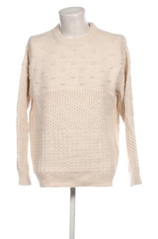 Herrenpullover Zara, Größe L, Farbe Ecru, Preis 15,99 €