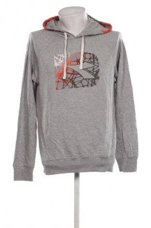 Herren Sweatshirt Diadora, Größe L, Farbe Grau, Preis 21,49 €