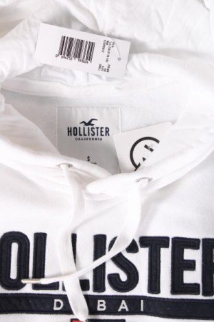 Férfi sweatshirt Hollister, Méret S, Szín Fehér, Ár 19 699 Ft