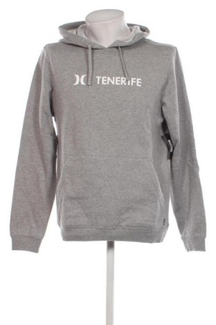 Herren Sweatshirt Hurley, Größe M, Farbe Grau, Preis 22,99 €