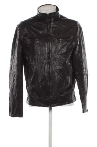 Herren Lederjacke, Größe M, Farbe Schwarz, Preis 48,99 €