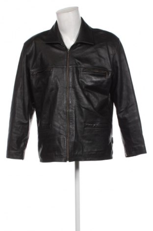 Herren Lederjacke Collezione, Größe L, Farbe Schwarz, Preis 52,79 €