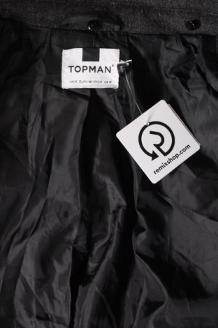 Ανδρικά παλτό Topman, Μέγεθος M, Χρώμα Γκρί, Τιμή 10,49 €