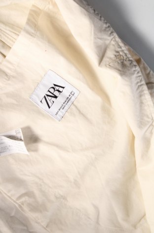 Ανδρικά παλτό Zara, Μέγεθος M, Χρώμα Εκρού, Τιμή 6,99 €