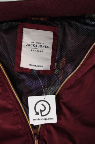 Herrenjacke Originals By Jack & Jones, Größe M, Farbe Rot, Preis 9,99 €