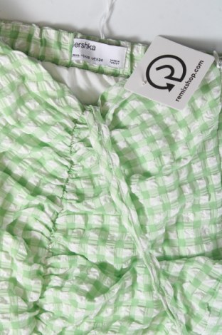 Fustă Bershka, Mărime XS, Culoare Verde, Preț 31,99 Lei