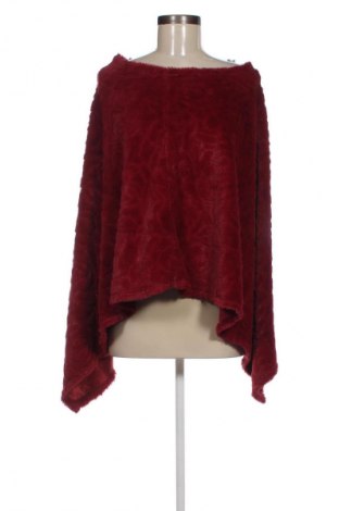 Poncho, Größe M, Farbe Rot, Preis € 6,99