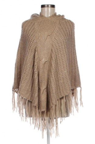 Poncho, Mărime M, Culoare Bej, Preț 44,99 Lei