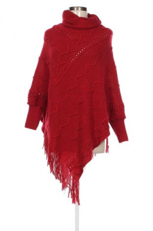 Poncho, Größe XL, Farbe Rot, Preis 10,49 €