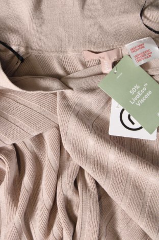 Kleid H&M, Größe L, Farbe Beige, Preis 9,99 €