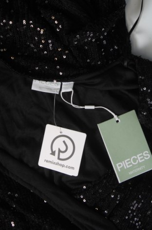 Kleid Pieces, Größe S, Farbe Schwarz, Preis € 43,29