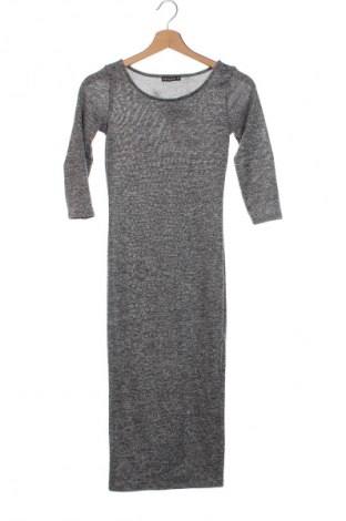 Kleid Terranova, Größe XS, Farbe Grau, Preis 2,99 €