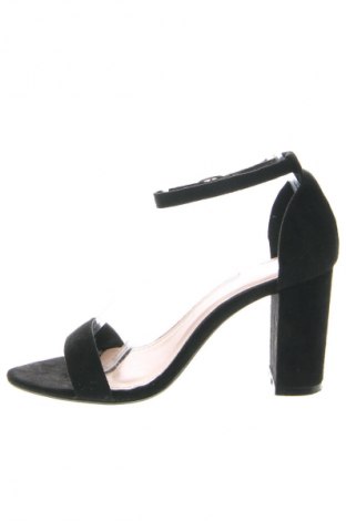 Sandale Ideal Shoes, Mărime 38, Culoare Negru, Preț 67,99 Lei