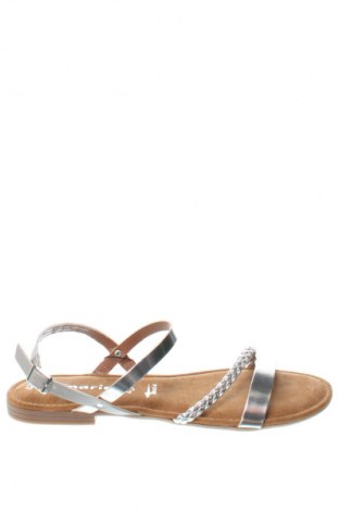 Sandalen Tamaris, Größe 40, Farbe Silber, Preis 22,79 €