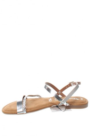 Sandalen Tamaris, Größe 40, Farbe Silber, Preis 16,29 €