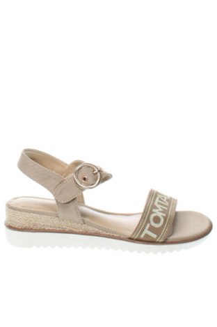 Sandalen Tom Tailor, Größe 42, Farbe Beige, Preis 26,99 €