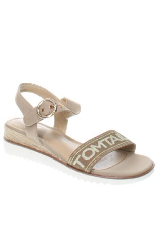 Sandalen Tom Tailor, Größe 42, Farbe Beige, Preis € 26,99