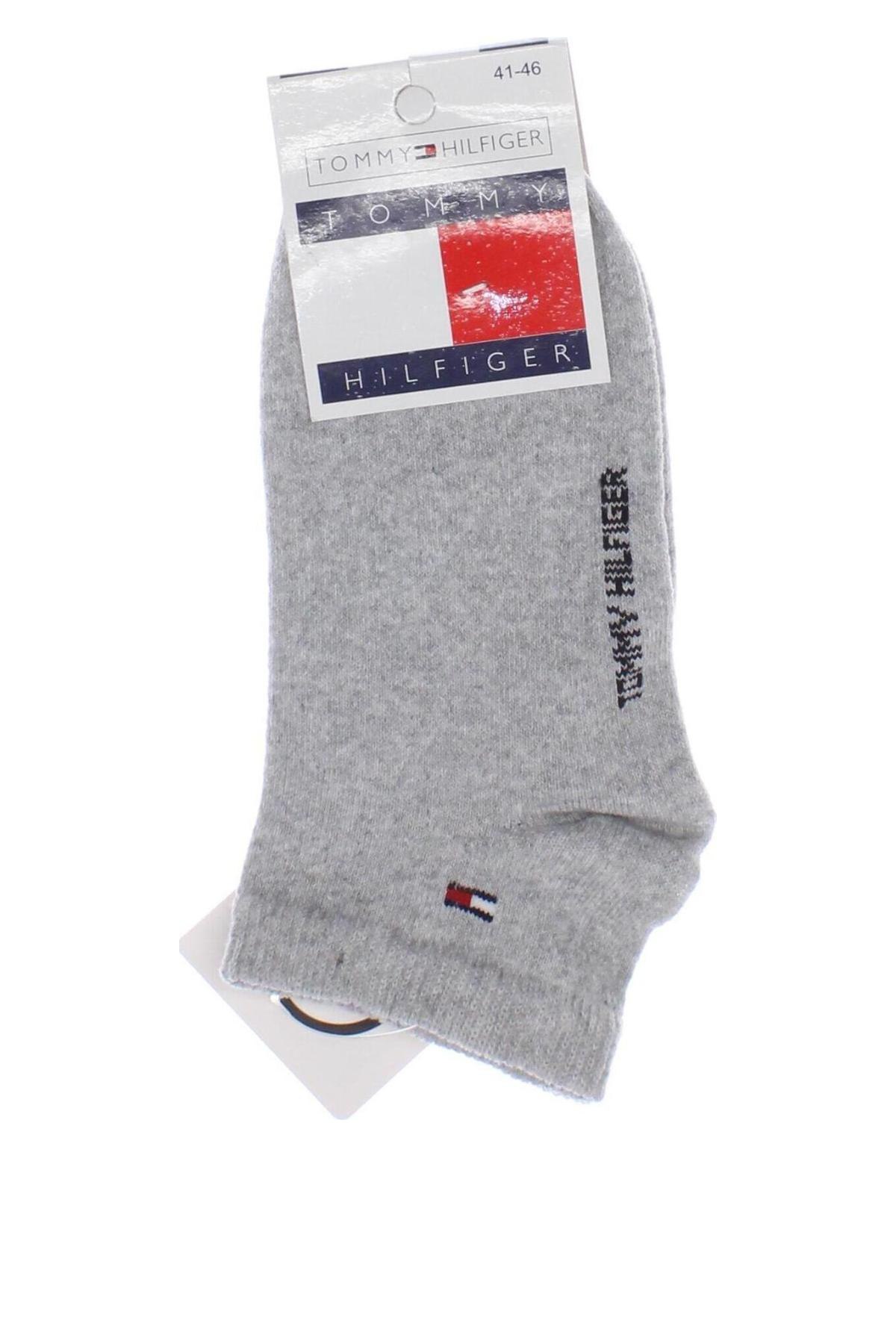 Socken Tommy Hilfiger, Größe L, Farbe Grau, Preis 14,83 €