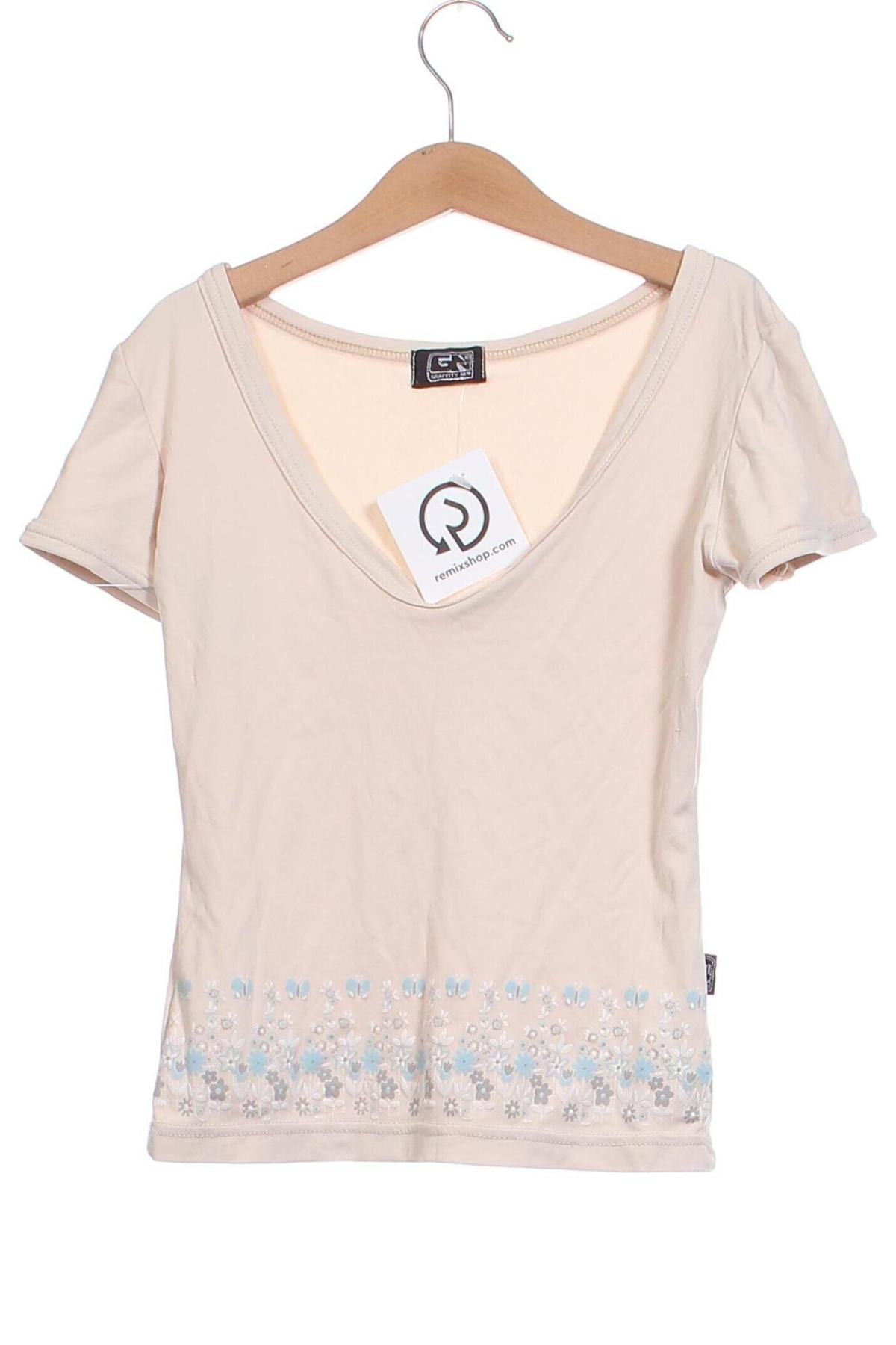 Damen Shirt, Größe XS, Farbe Beige, Preis € 4,99