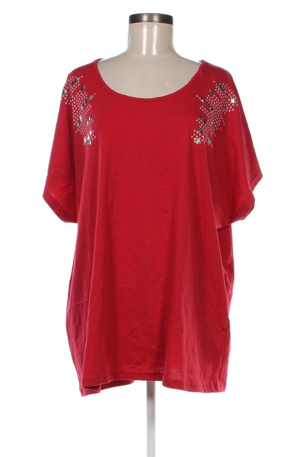 Damen Shirt, Größe 3XL, Farbe Rot, Preis € 13,49