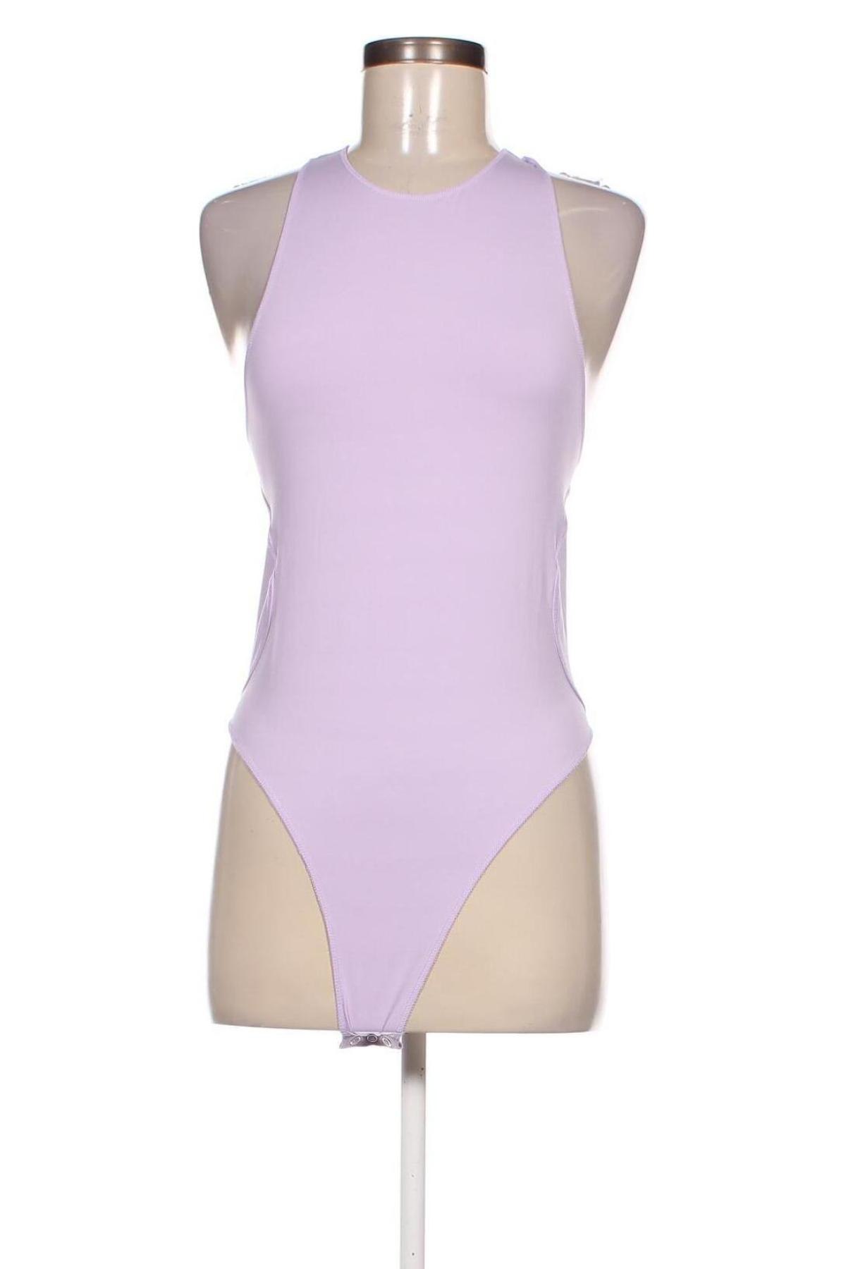 Damenbluse-Body Weekday, Größe M, Farbe Lila, Preis € 7,99