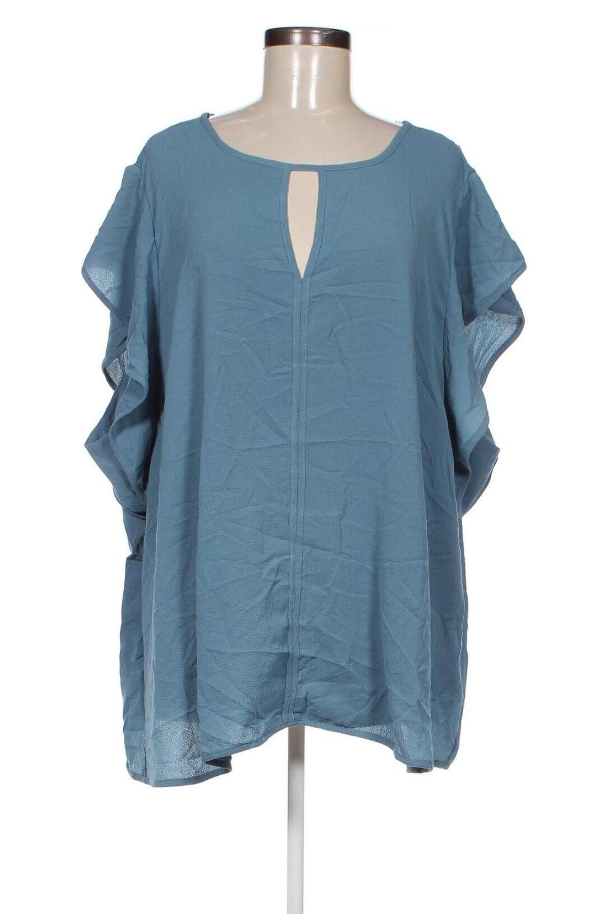 Damen Shirt Basque, Größe 3XL, Farbe Blau, Preis 12,49 €