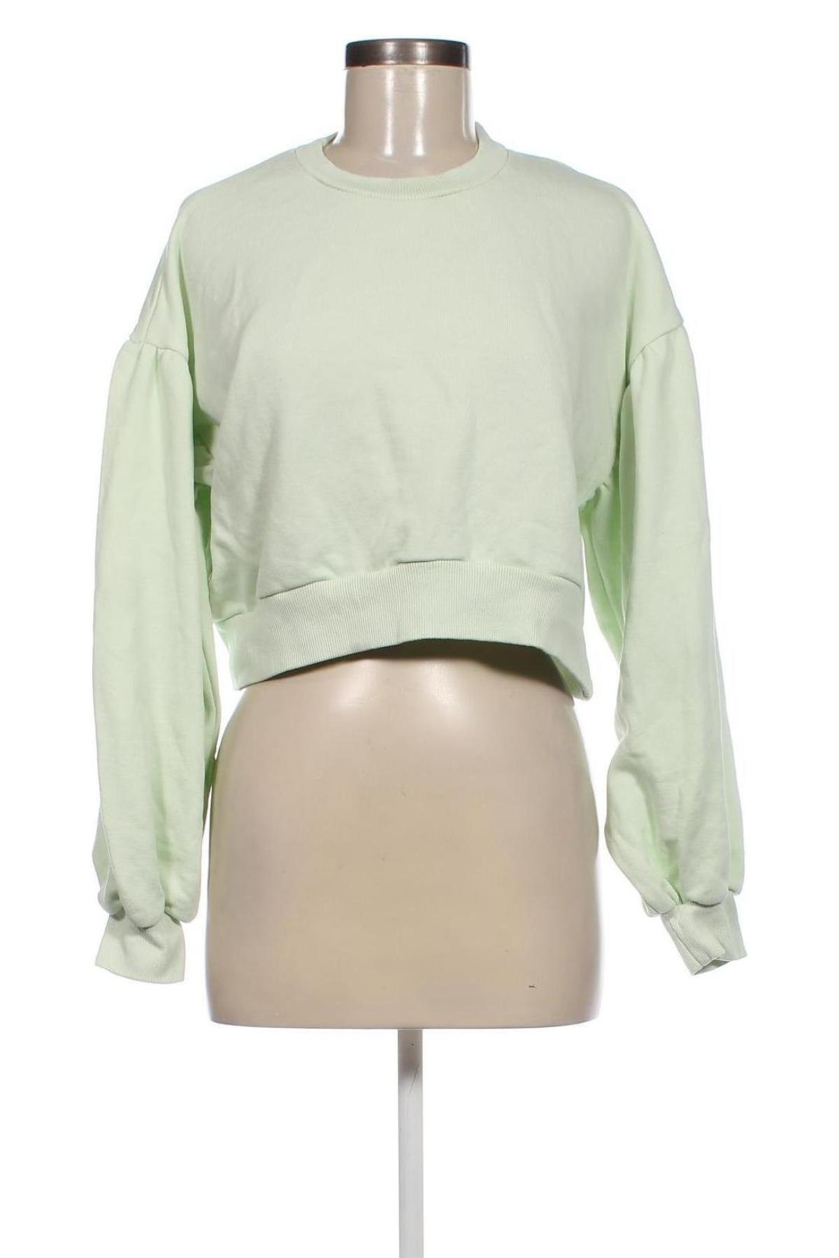 Bluză de femei Bershka, Mărime S, Culoare Verde, Preț 22,99 Lei