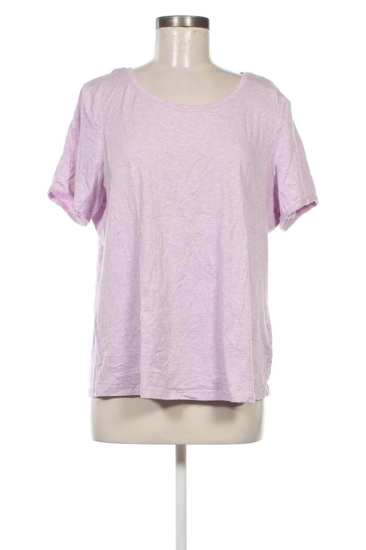 Damen Shirt Essentials by Tchibo, Größe XL, Farbe Lila, Preis € 4,49