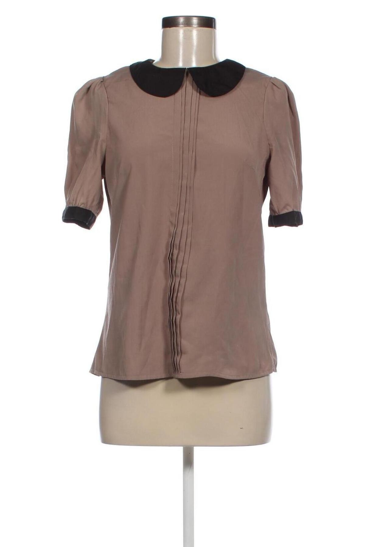 Damen Shirt Eva & Lola, Größe M, Farbe Beige, Preis 4,99 €