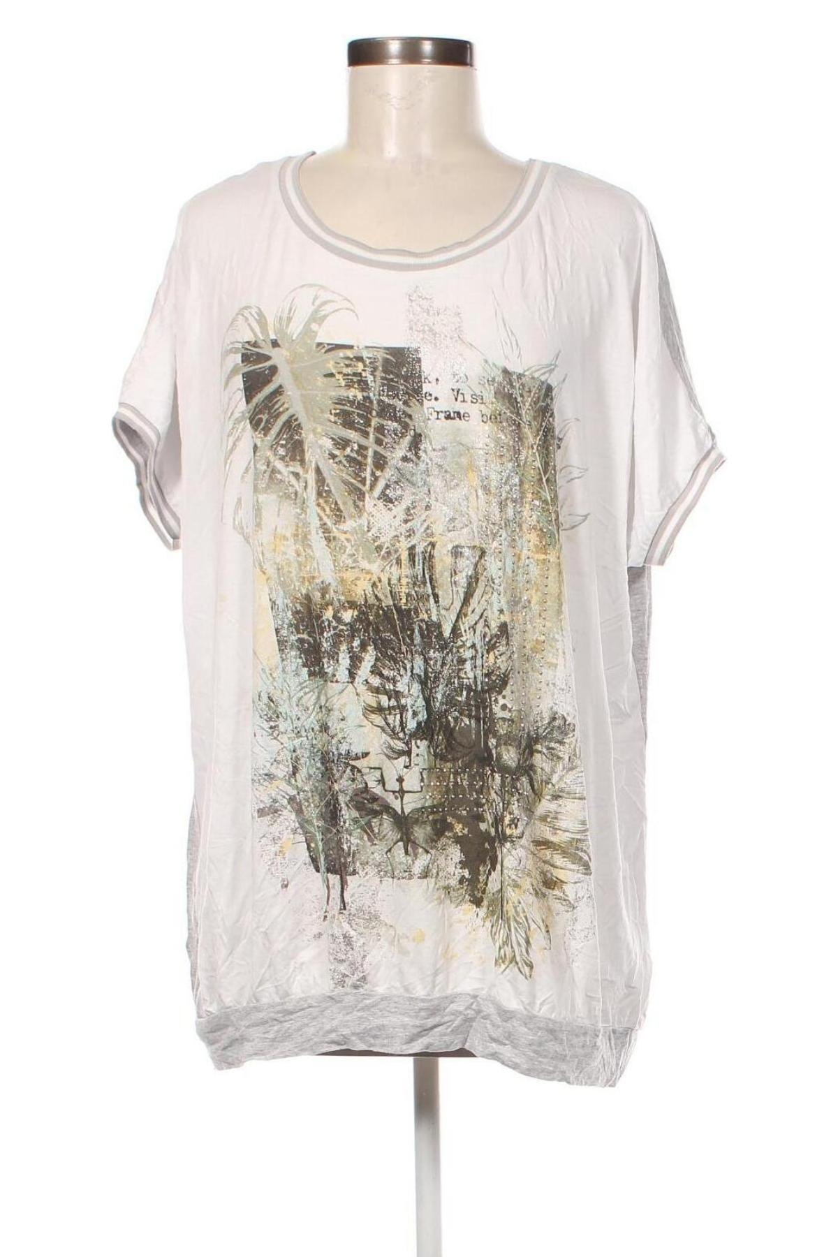 Damen Shirt Gina Laura, Größe L, Farbe Grau, Preis € 7,49