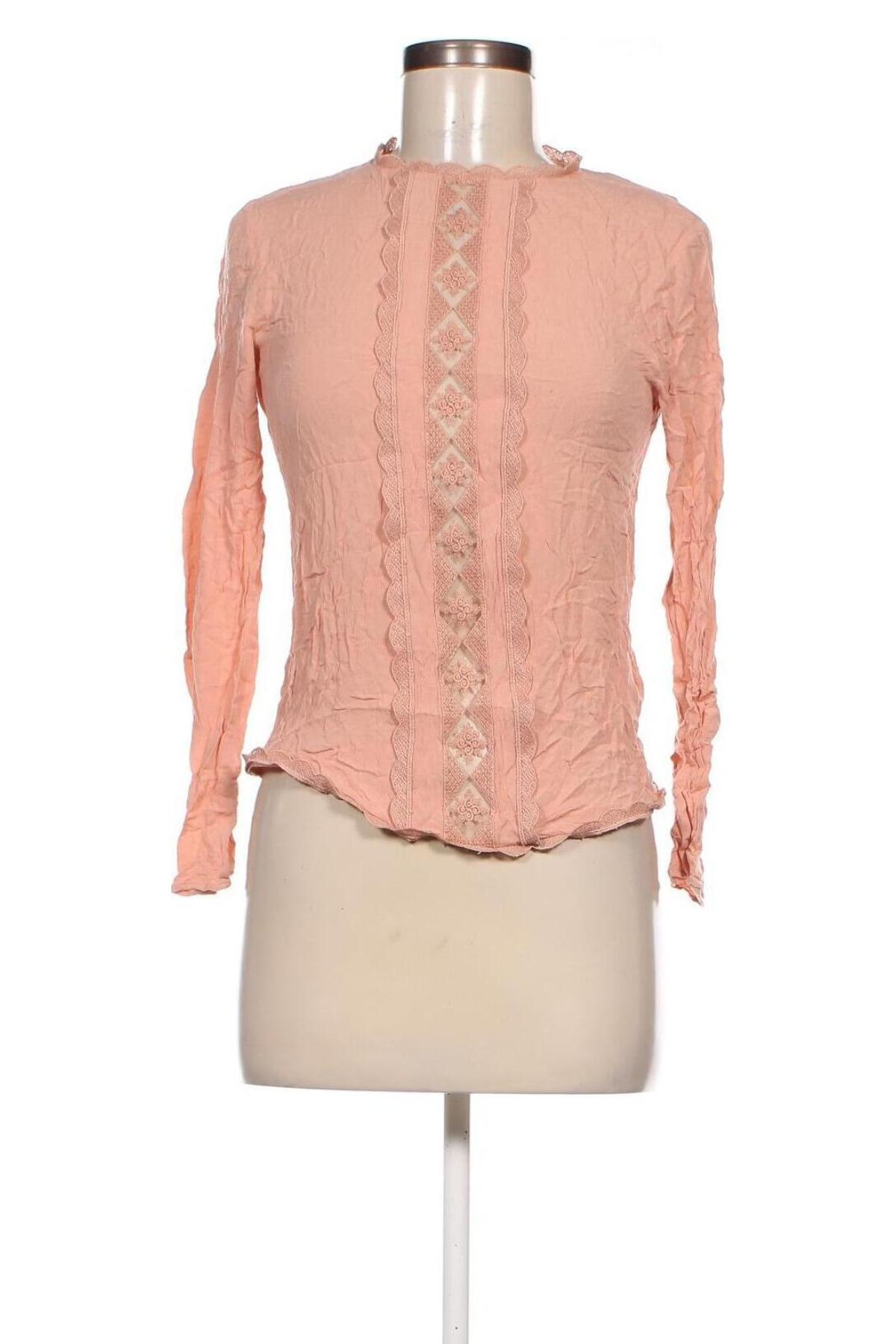 Damen Shirt H&M, Größe XS, Farbe Rosa, Preis 3,99 €