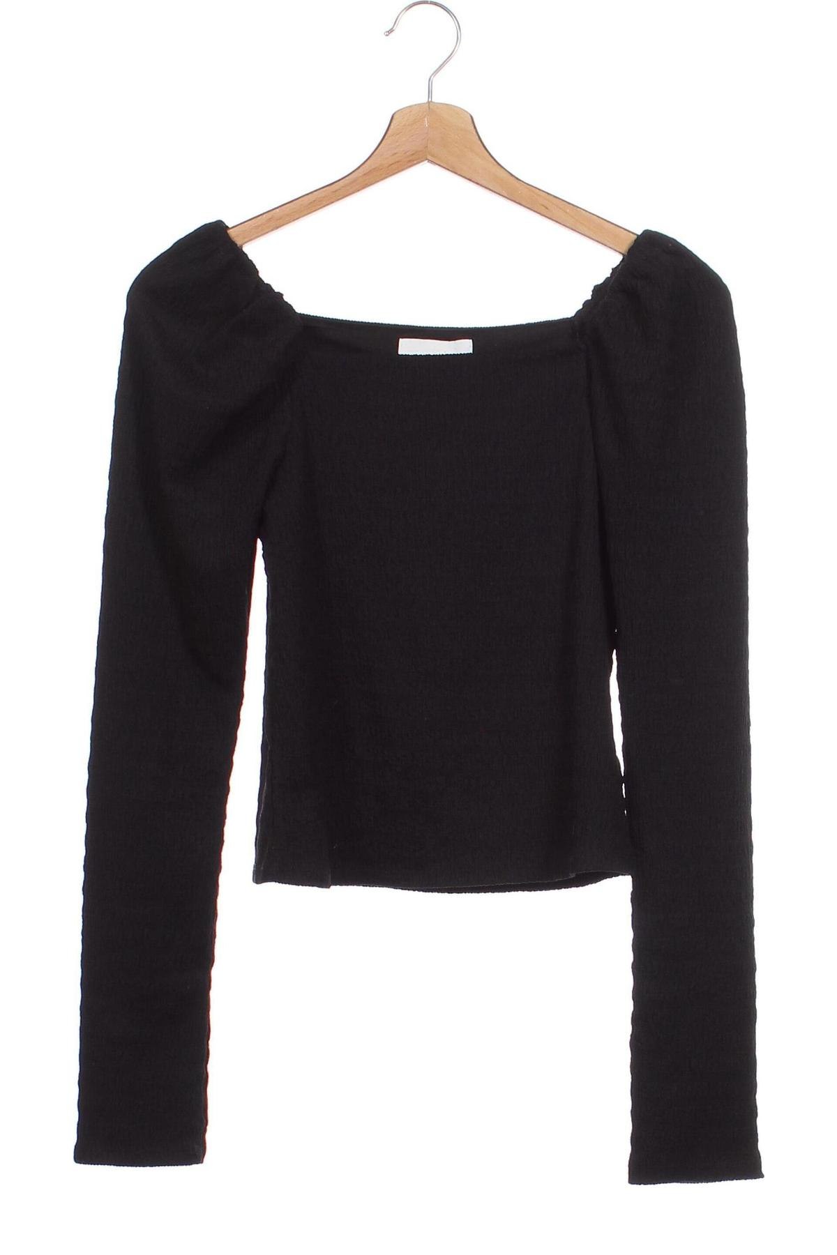 Bluză de femei H&M, Mărime XS, Culoare Negru, Preț 21,99 Lei