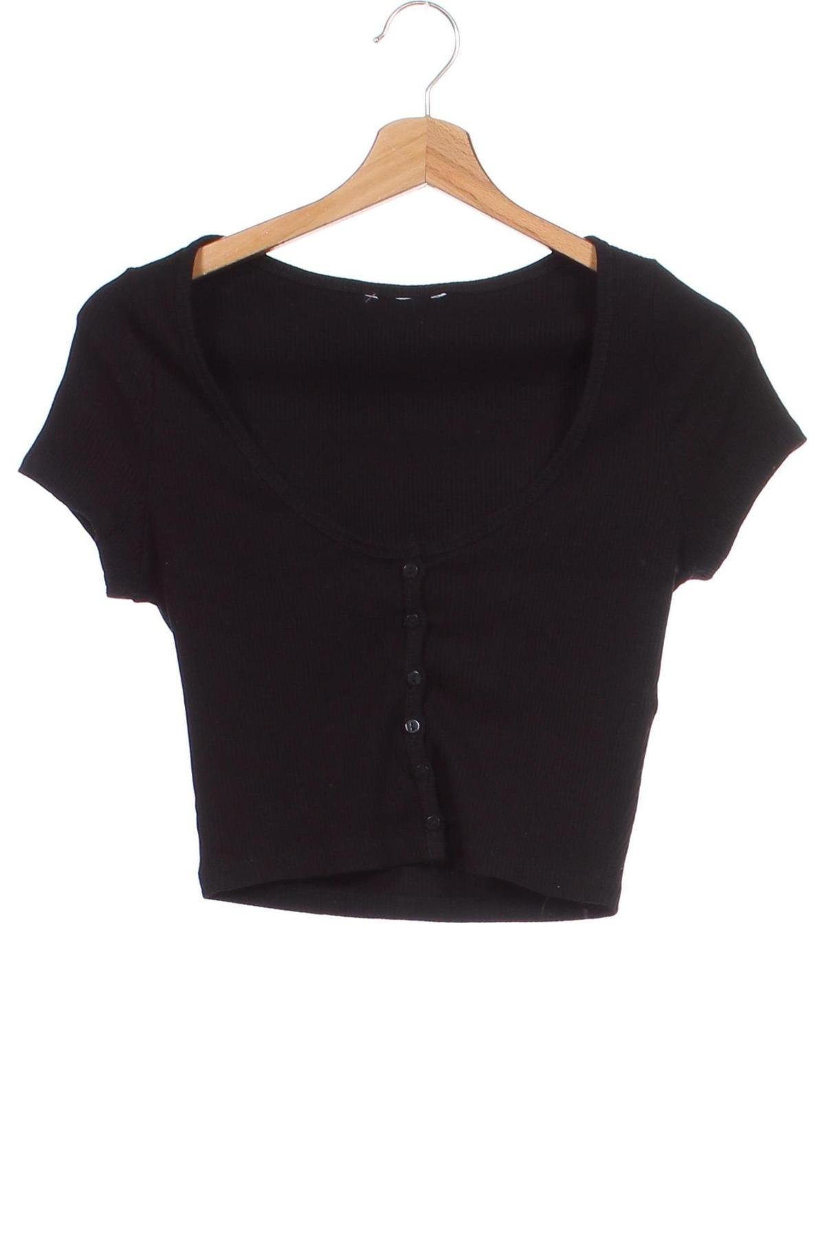 Damen Shirt H&M, Größe XS, Farbe Schwarz, Preis € 4,79